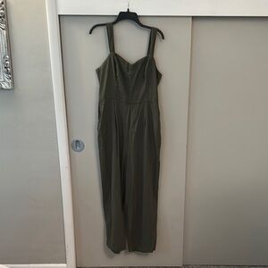 Old Navy Green Spaghetti Strap Sundress